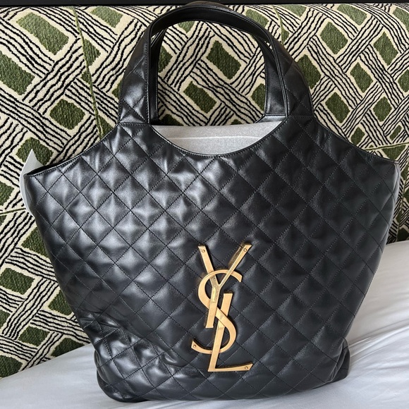 Saint Laurent YSL ICARE MAXI SHOPPING BAG - Picture 2 of 8